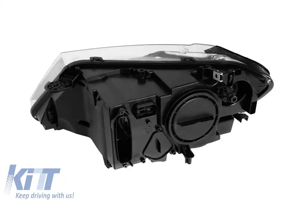 Far xenon drept potrivit pentru BMW X3 F25 2010-2013 cu bază neagră-image-6256851