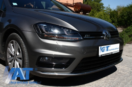 Faruri 3D LED compatibil cu VW Golf VII (2012-2017) R-Line LED Semnalizare Dinamica-image-6017906