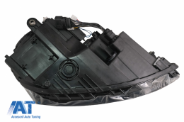 Faruri 3D LED compatibil cu VW Jetta Mk6 VI (2011-2017) GTI U Bi-Xenon Design RHD-image-6086253