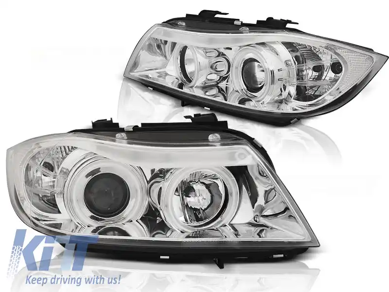 image-18-FARURI ANGEL EYES CCFL CHROME potrivite pentru BMW E90/E91 03.05-08.08