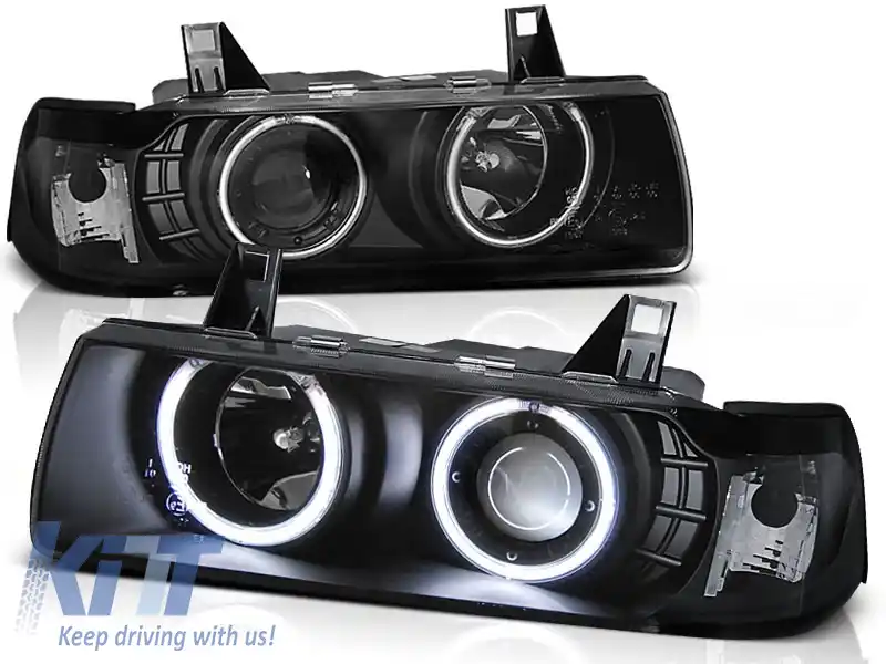 image-0-FARURI ANGEL EYES CCFL NEGRE potrivite pentru BMW E36 12.90-08.99 S/C/T