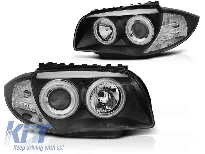 FARURI ANGEL EYES CCFL NEGRE potrivite pentru BMW 1 E87/E81/82/88 04-11