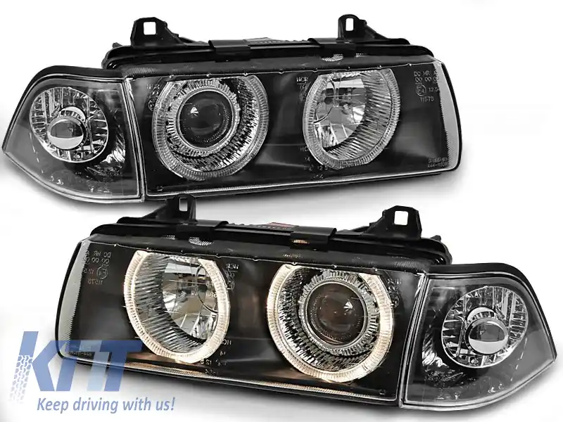image-14-FARURI ANGEL EYES NEGRE potrivite pentru BMW E36 12.90-08.99