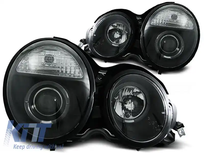 image-11-FARURI ANGEL EYES NEGRE potrivite pentru MERCEDES W210 E-KLASA 95-05.99