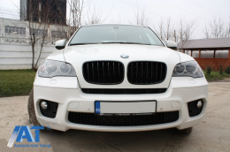 Faruri Bi-Xenon Angel Eyes compatibil cu BMW X5 E70 LCI (2010-2013)-image-6066728