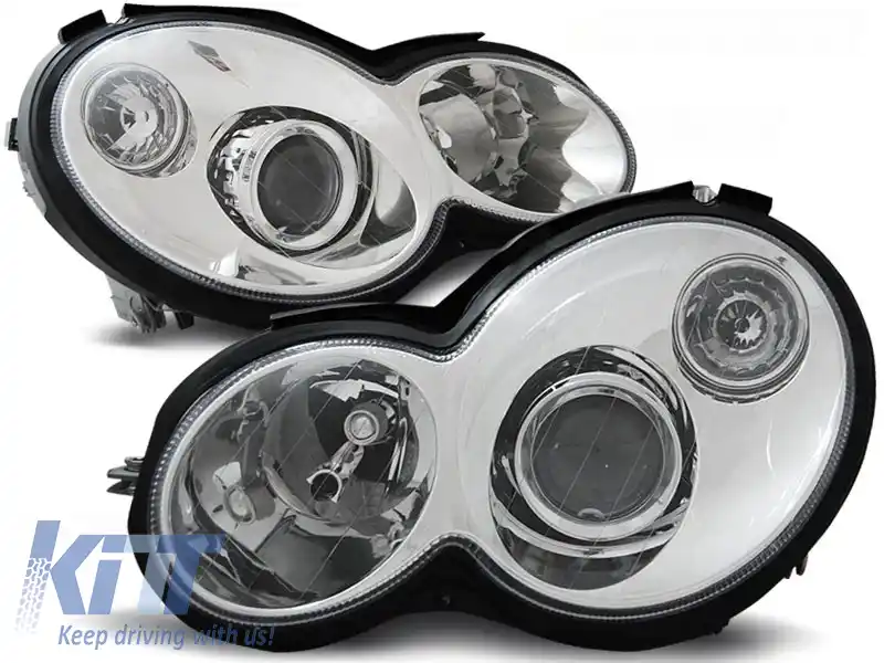 image-31-FARURI CHROME potrivite pentru MERCEDES CL203 C-KLASA 00-04