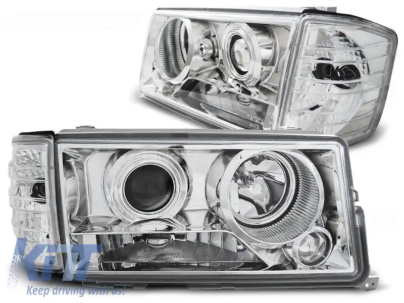 FARURI CHROME potrivite pentru MERCEDES W201/190 12.82-05.93