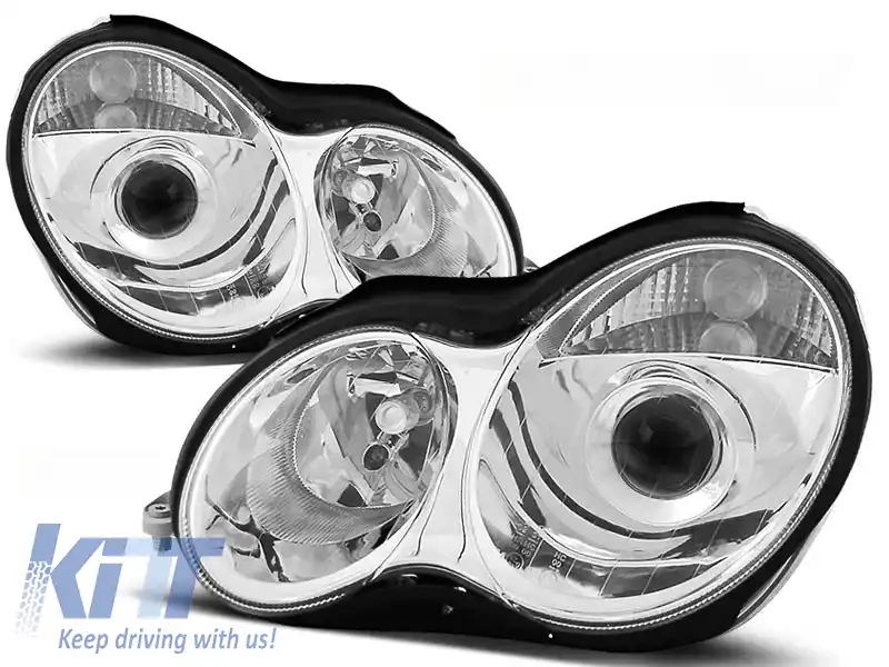 image-10-FARURI CHROME potrivite pentru MERCEDES W203 C-KLASA 07.00-03.04