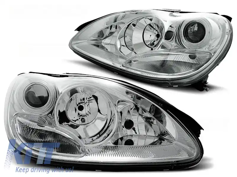 image-1-FARURI CHROME potrivite pentru MERCEDES W220 S-KLASA 09.98-05.05