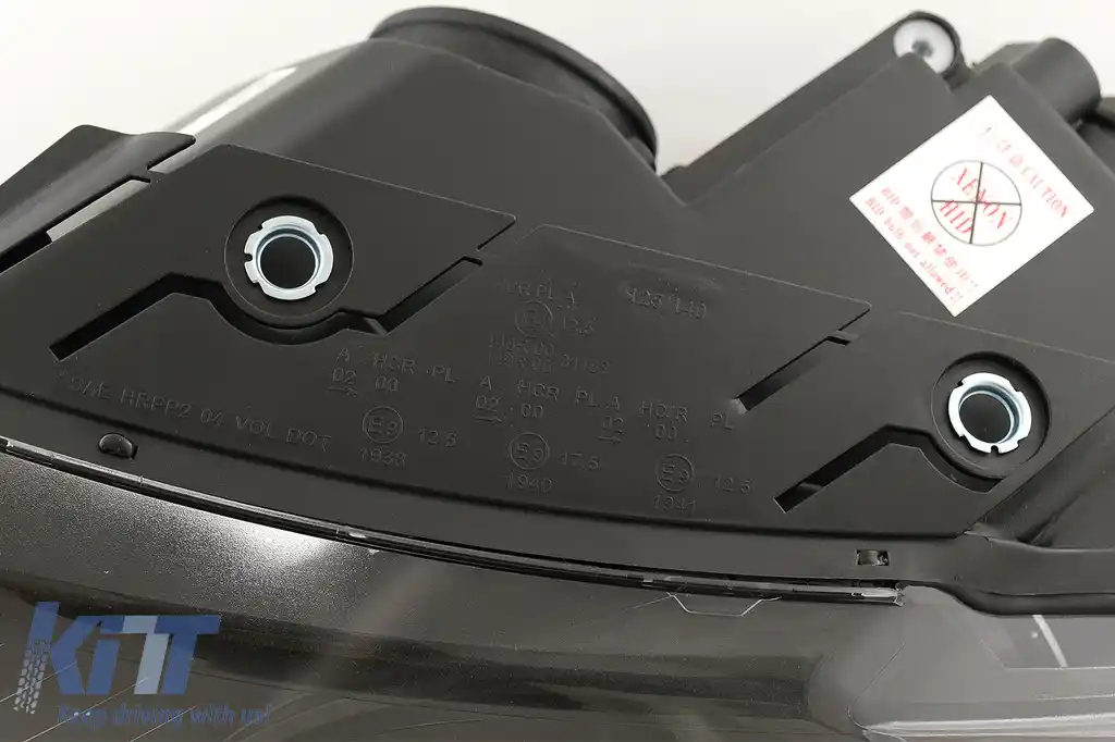 Faruri compatibil cu VW Passat B6 3C Limousine Variant (03.2005-2010) Negru-image-6109060