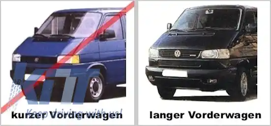 Faruri compatibil cu VW T4 (08.1976-03.2003) Angel Eyes Negru-image-6043150