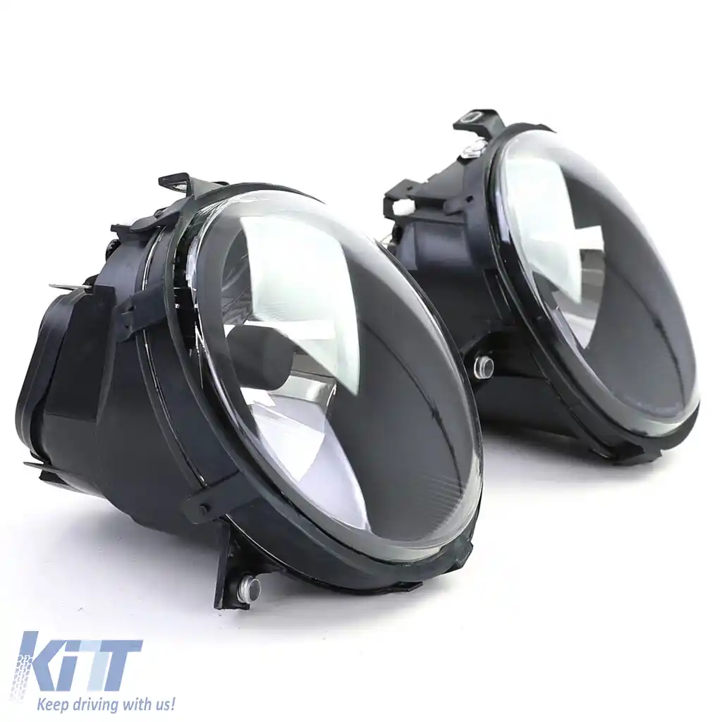 Faruri cu sticlă clară H4 fumuriu, pereche, potrivite pentru VW Lupo 98-05-image-6196748