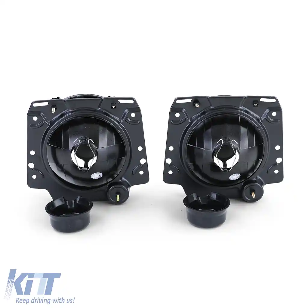 Faruri cu sticlă clară neagră fumurie, potrivite pentru VW Golf 2 83-91-image-6194502