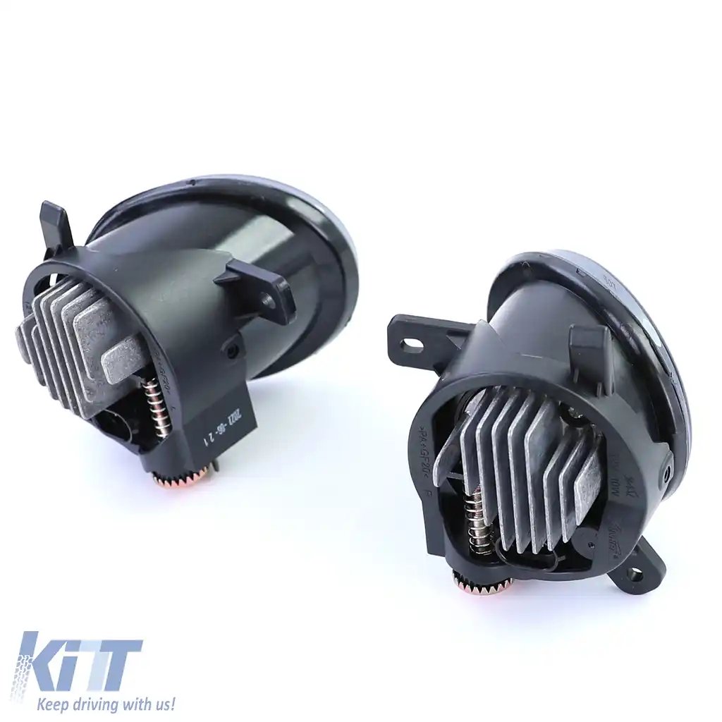 Faruri de ceață cu LED-uri din sticlă clară, fumuriu, potrivite pentru Audi A4 8K, A6 4F, Q5, Seat Exeo-image-6191901