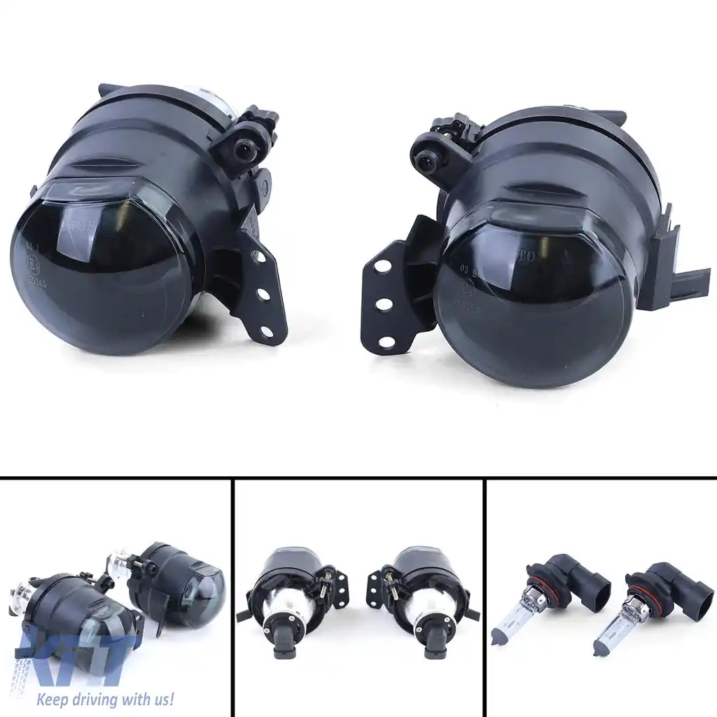 Faruri de ceață cu proiector și lentilă fumurie, potrivite pentru BMW X3 E83 04-06-image-6196009