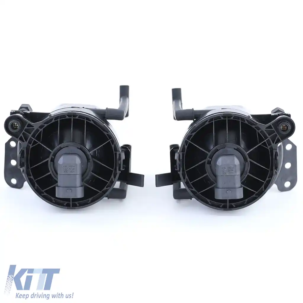 Faruri de ceață din sticlă clară cu fum negru, potrivite pentru BMW Seria 6 E63 E64 03-10 fără pachet M-image-6197591