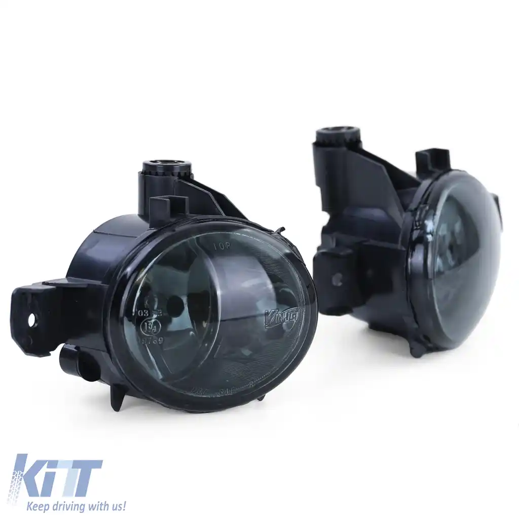 Faruri de ceață din sticlă clară cu fum negru, potrivite pentru BMW E81 E87 X3 E83 X5 E70-image-6264011