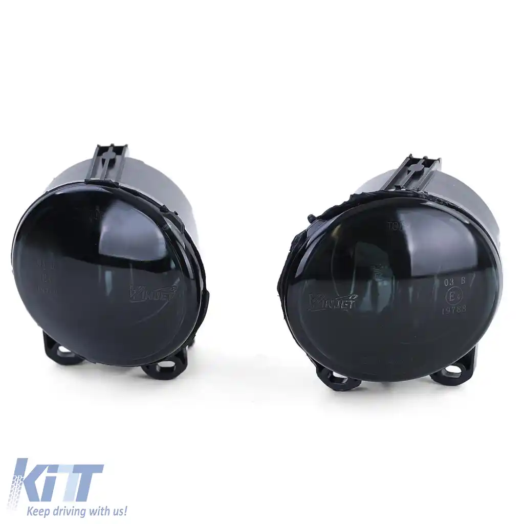 Faruri de ceață din sticlă clară, negre, potrivite pentru BMW E92 E93 F10 F11 F07 F22