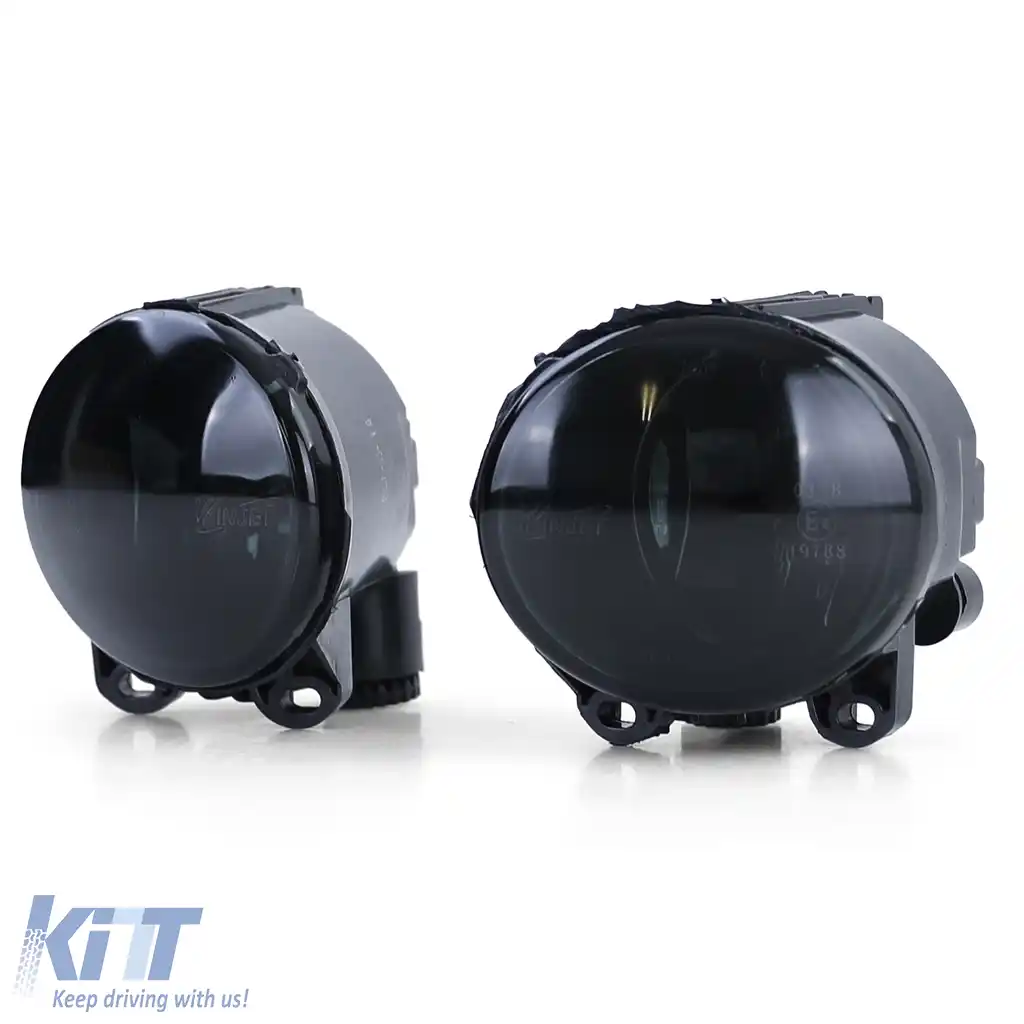 Faruri de ceață din sticlă clară, negre, potrivite pentru BMW E92 E93 F10 F11 F07 F22-image-6196336