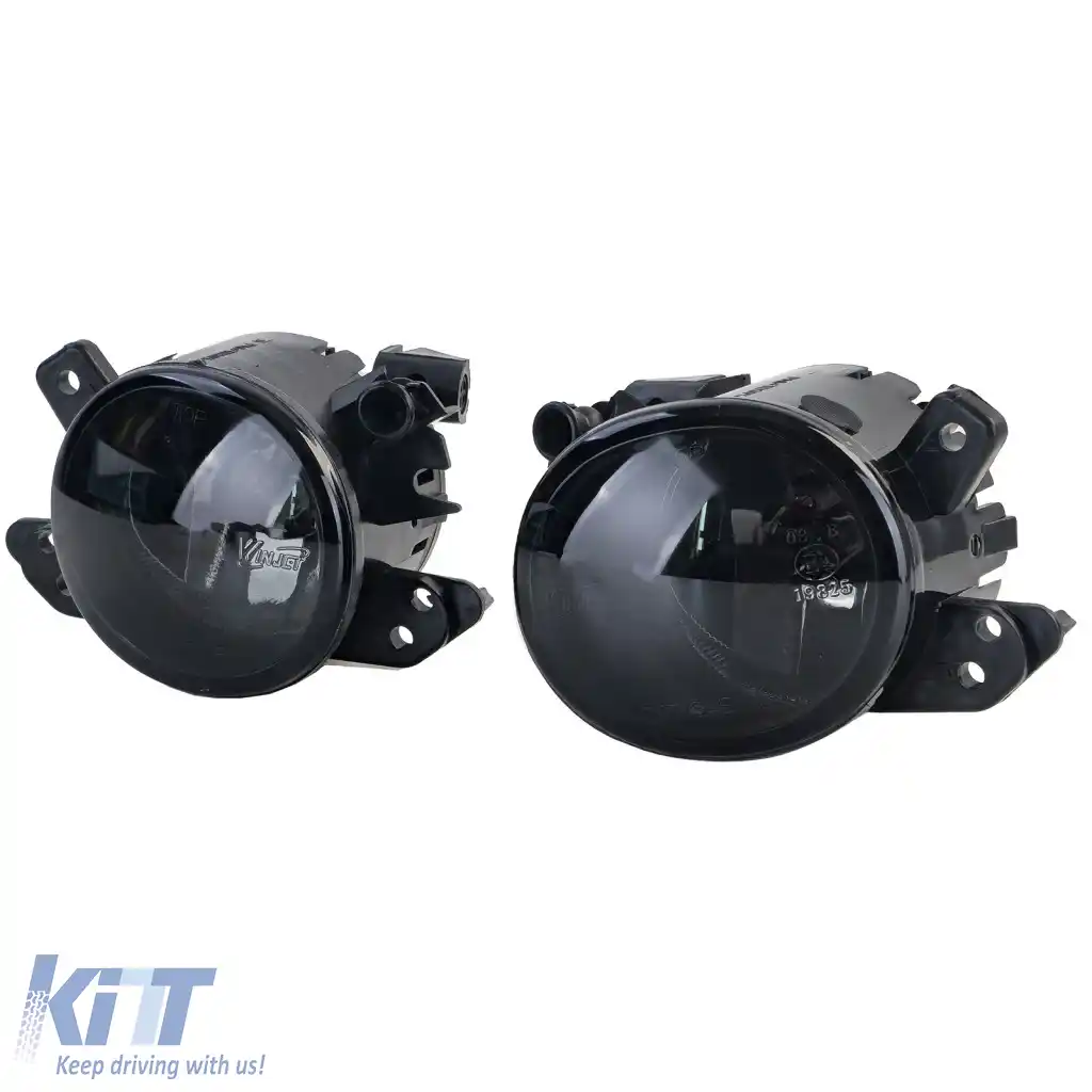 Faruri de ceață din sticlă clară, negre, potrivite pentru Mercedes C-Class W204 CL C216 GLK X204-image-6276804