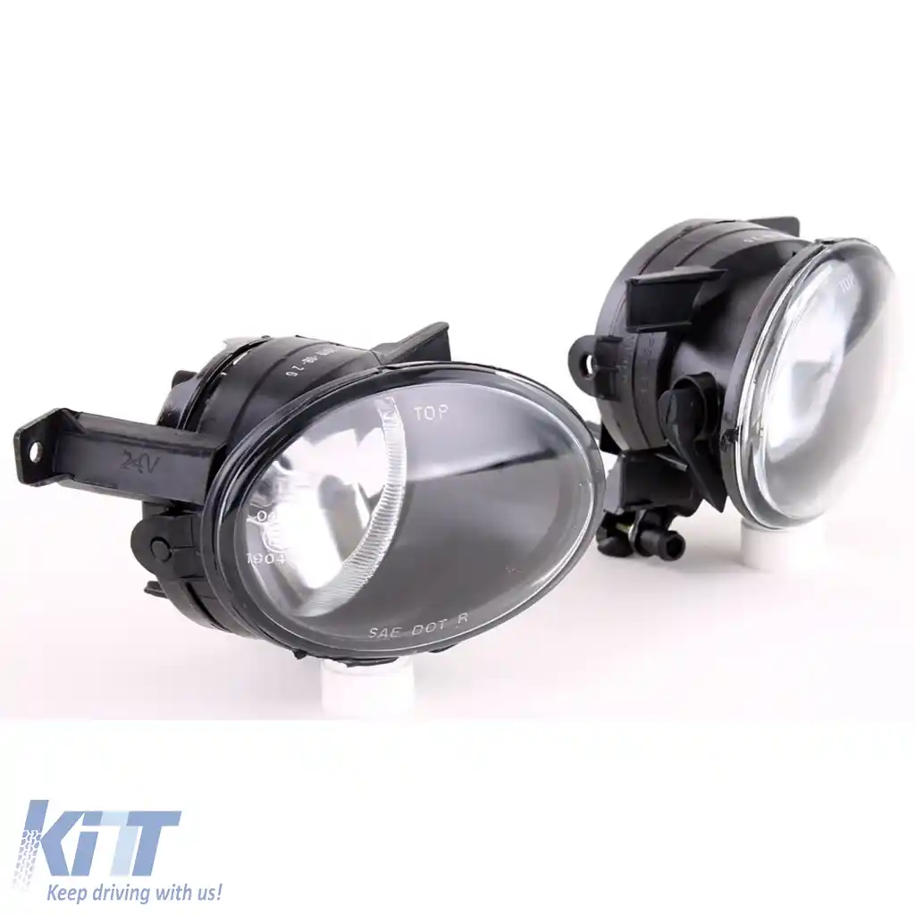 Faruri de ceață dreapta + stânga potrivite pentru VW Golf 6 Caddy 3 Jetta 4 Tiguan Eos Touran-image-6327195