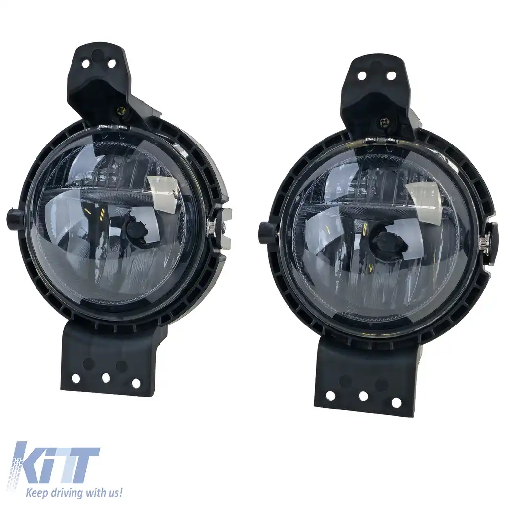 Faruri de ceata cu lumini de zi Set Black Smoke potrivit pentru Mini R60 R61 2010-2016-image-6208102