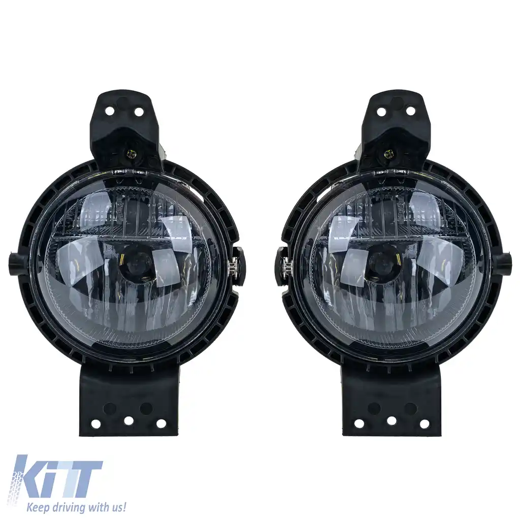 Faruri de ceata cu lumini de zi Set Black Smoke potrivit pentru Mini R60 R61 2010-2016-image-6208103