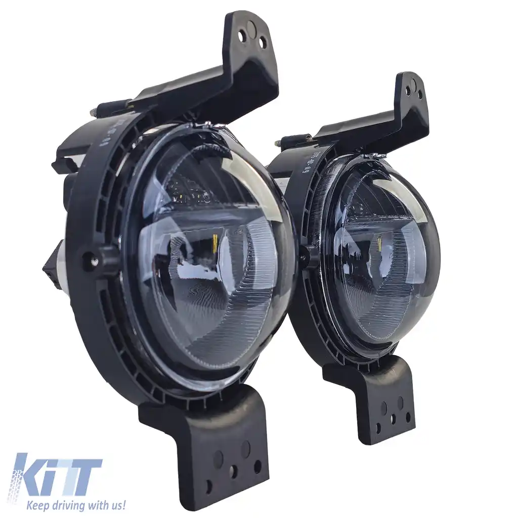 Faruri de ceata cu lumini de zi Set Black Smoke potrivit pentru Mini R60 R61 2010-2016-image-6208105