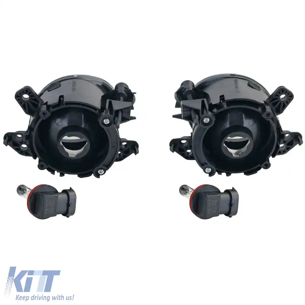 Faruri de ceata din sticlă clară, negre, potrivite pentru Mercedes E-Class W212 C207 A207 GLA X156-image-6277046