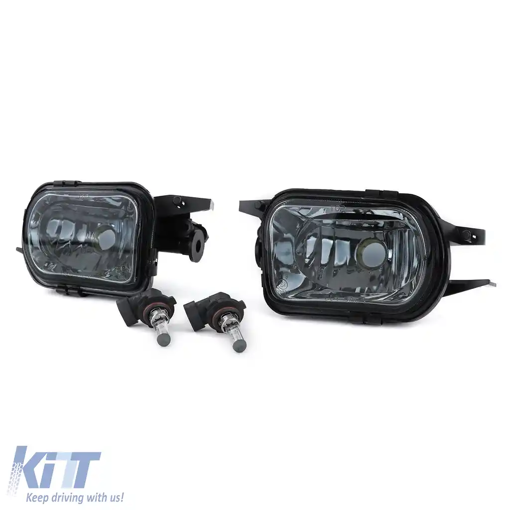 Faruri de ceata din sticla clara cu fum negru, potrivite pentru Mercedes W203 CL203 C209 SLK R170-image-6197394