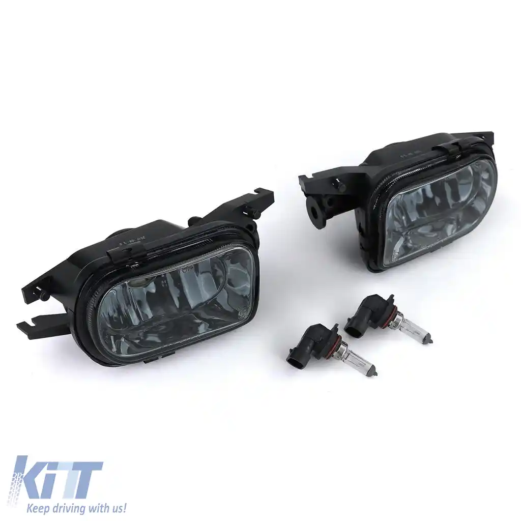 Faruri de ceata din sticla clara cu fum negru, potrivite pentru Mercedes W203 CL203 C209 SLK R170-image-6197396