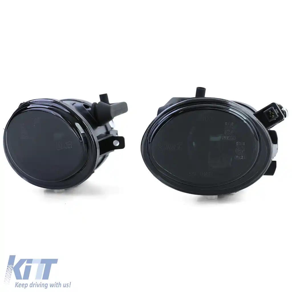 Faruri de ceata din sticla clara cu fum negru, potrivite pentru BMW E39 E46 cu bara M-image-6209388