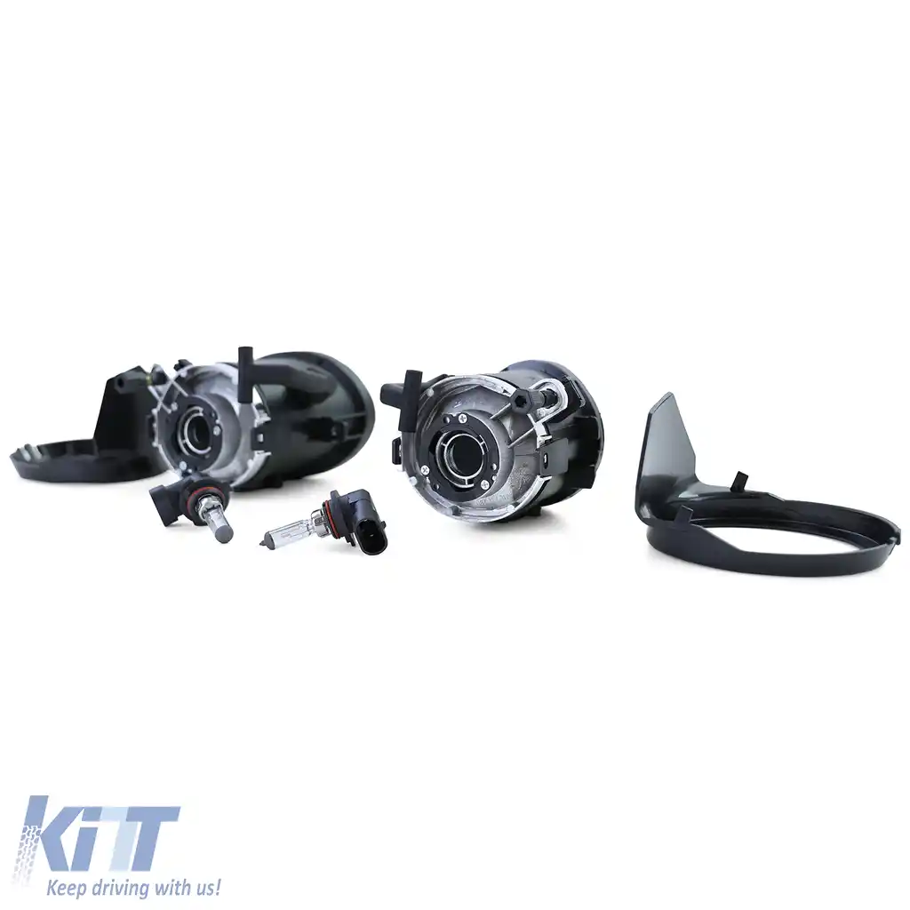 Faruri de ceata din sticla clara cu fum negru, potrivite pentru BMW E39 E46 cu bara M-image-6209393