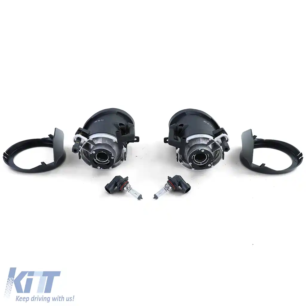 Faruri de ceata din sticla clara cu fum negru, potrivite pentru BMW E39 E46 cu bara M-image-6209394