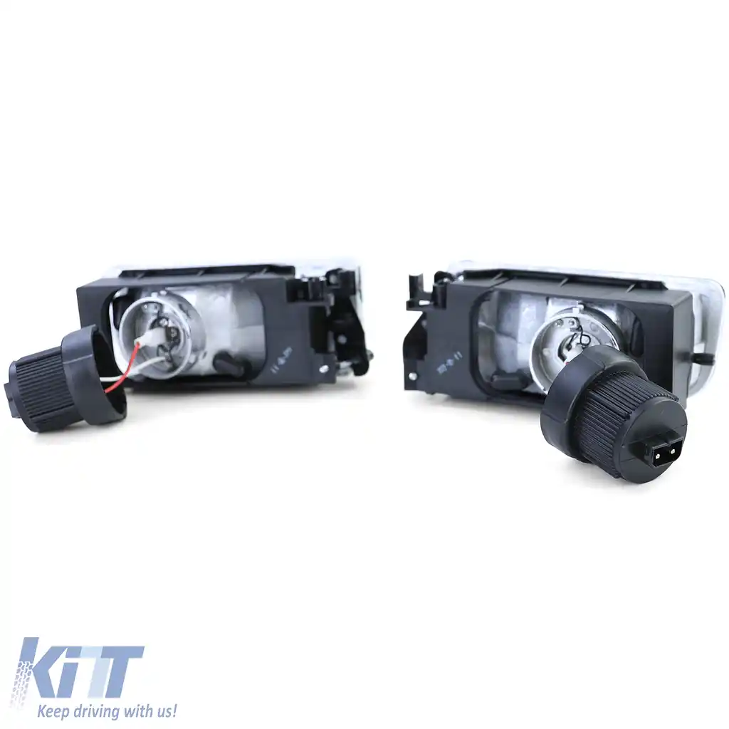 Faruri de ceata din sticla clara H1, pereche, potrivite pentru BMW Seria 3 E36, inclusiv M3 90-99-image-6209255