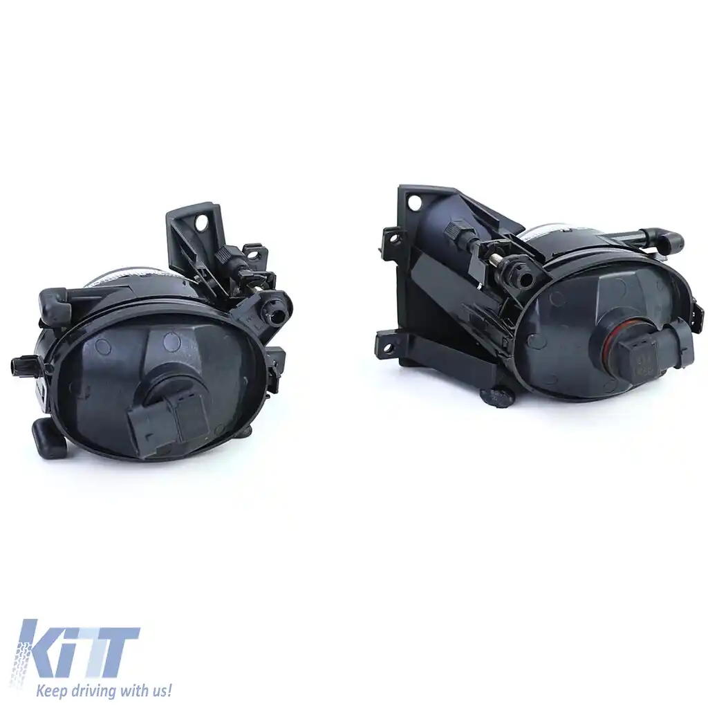 Faruri de ceata din sticla clara H8, pereche, potrivite pentru BMW Seria 5 E39 Sedan Touring 00-04-image-6197551