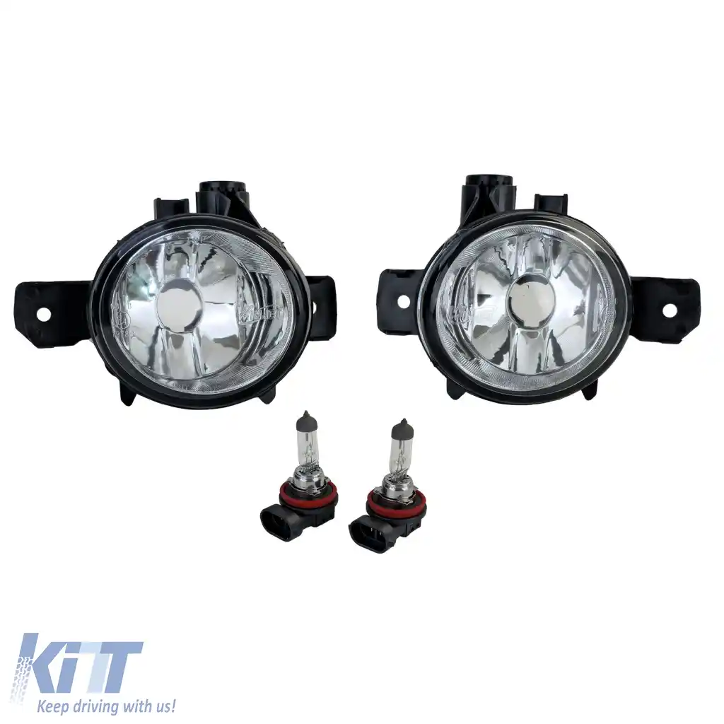 Faruri de ceata din sticla clara pentru 1 Series BMW E81 E82 E87 E88 X3 E83 X5 E70