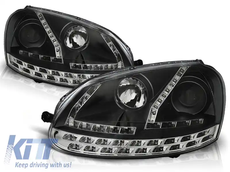 image-8-FARURI DE ZI NEGRE potrivite pentru VW GOLF 5 03-08