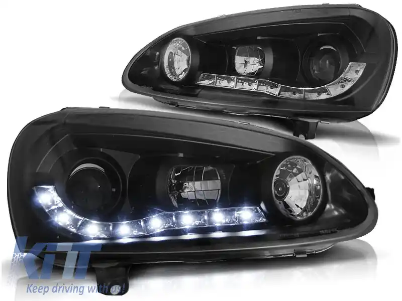 FARURI DE ZI NEGRE potrivite pentru VW GOLF 5