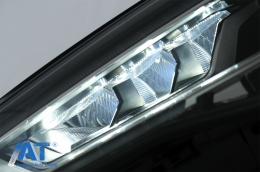 Faruri Full LED compatibil cu Audi A3 8V Pre-Facelift (2013-2016) Upgrade pentru Halogen cu Semnalizare Dinamica Secventiala LHD-image-6074908