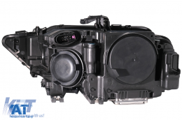 Faruri Full LED compatibil cu Audi A4 B8.5 Facelift  (2012-2015) Negru Semnal Dinamic A4 B9.5 Design-image-6088129