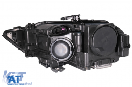 Faruri Full LED compatibil cu Audi A4 B8.5 Facelift  (2012-2015) Negru Semnal Dinamic A4 B9.5 Design-image-6088130