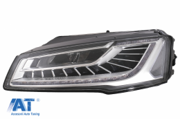 Faruri Full LED compatibil cu Audi A8 Sedan Facelift 4H D4 (2014-2017) Facelift Matrix Design-image-6081070