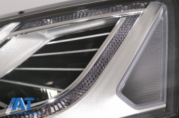 Faruri Full LED compatibil cu Audi A8 Sedan Facelift 4H D4 (2014-2017) Facelift Matrix Design-image-6081078
