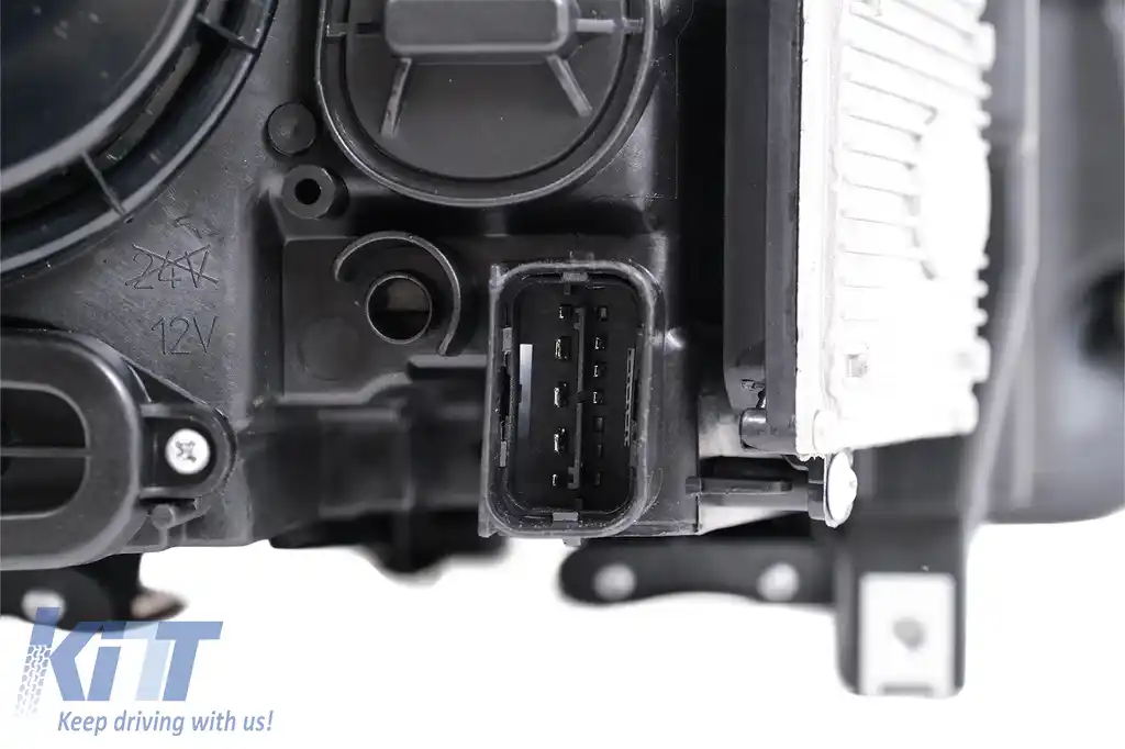 Faruri Full LED compatibil cu BMW F10 F11 5 Seria (2011-2013) cu Xenon Conversie la Design G30-image-6211395