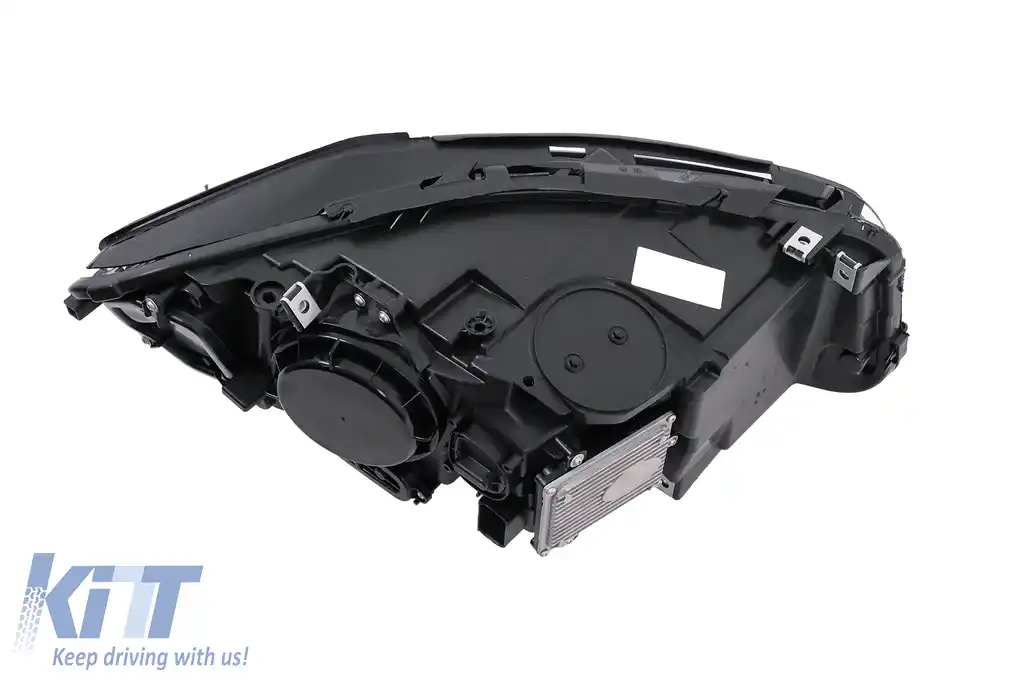 Faruri Full LED compatibil cu BMW F10 F11 5 Seria (2011-2013) cu Xenon Conversie la Design G30-image-6211396