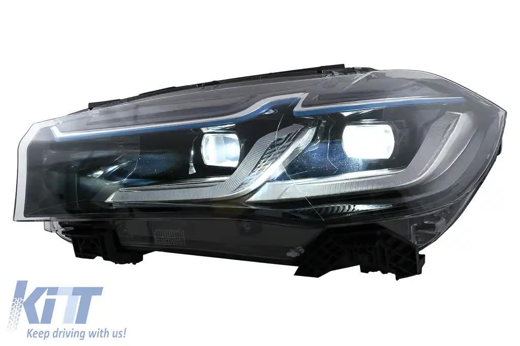 Faruri Full LED compatibil cu BMW X5 F15 (2013-2018) Conversie de la HID la LED-image-6106086