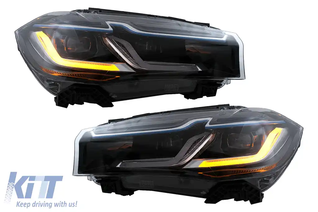 Faruri Full LED compatibil cu BMW X5 F15 (2013-2018) Conversie de la HID la LED-image-6106089