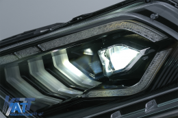 Faruri Full LED compatibil cu Ford Mustang V (2010-2014) cu Semnal Dinamic Secvential-image-6089482