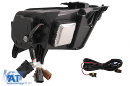 Faruri Full LED compatibil cu Ford Mustang V (2010-2014) cu Semnal Dinamic Secvential-image-6089486